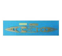 Hasegawa - Pont en bois pour Maquette bateau Mutsu G