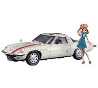 Hasegawa SP459 1/24 Evangelion Nerv Coupe avec Figurine Shikinami A. Langley Kit de modélisme en Plastique Rouge