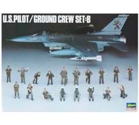 Hasegawa X48-5 - 36005 U.S.Pilot/Ground Crew Set B 1/48