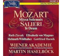 Haselboeck, M. – Mozart : Missa Solemnis / Salieri : Te Deum – Import – Novalis