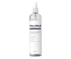 HaseMed Spray à électrodes 1 pièce, produit de contact pour électrodes ECG, EGG et EEG, 250 ml, doux pour la peau, sans résidus et prêt à l'emploi, pour une conductivité optimale à chaque application
