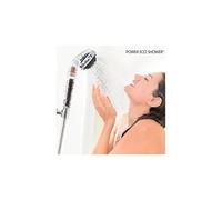 Hasëndad Power Eco Shower Douchette Multifonction Argenté 7 x 7 x 27 cm