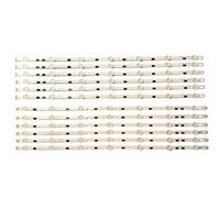 HASGTFM Bande de rétro-éclairage LED for Samsung 58 Pouces, UE58H5200 UN58H5200 UE58J5200 2014svs58 Mega 3228 DMGE-580SMA 580SMB-R3 BN96-32771A 32772A