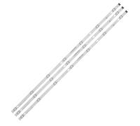 HASGTFM Bande LED 7 Lampes for LG Innotek 17Y, 3 pièces, 43 Pouces, Type A, 43LJ61_FHD_L, 43UJ630V, 43UJ634V-ZD, 43LJ594V-ZA, NC430DGG-AAFX3, HC430DUN