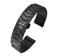 HASGTFM Bracelet 22 mm 23 mm pour Seiko Fit pour Citizen Watchband Fit pour Blue Angel AT8020 Fit pour Eagle In The Air JY8078 Bracelet en acier inoxydable solide, 23mm, Agate