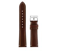 HASGTFM Bracelet De Montre En Forme De Petite Fleur Rouge, Adapté Fit For TUDOR 1958, 20mm 22mm, For Homme, Derme, Boucle Pliante, Souple(Dark brown rice pin,20mm)