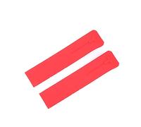 HASGTFM Silicone Watchband 20mm 21mm Sports Touch T013 T047 Bracelet en caoutchouc bande de montre T-Sport imperméable T013420A T047420A T33 Apte for Tissot(Red no clasp 21mm)
