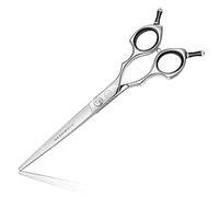 HASHIMOTO Ciseaux droits pour chien, ciseaux de toilettage pour chiens, ciseaux de toilettage pour chat, 7.0 pouces, poids léger.