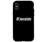 Hashtag Caucasian | Caucasus | Arménie Géorgie Chechnya Coque pour iPhone X/XS