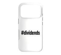 Hashtag Dividendes Dividendes Investisseur Financement Passif des revenus Coque pour iPhone 17 Pro