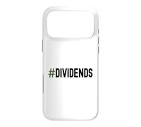 Hashtag Dividendes Dividendes Investisseur Financement Passif des revenus Coque pour iPhone 17 Pro Max
