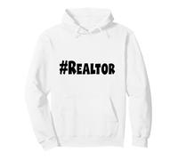 Hashtag Realtor Shirt Realtor Chemise Noir Real Estate Sweat à Capuche