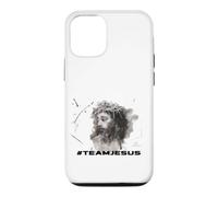 Hashtag Team Jésus Portrait Encre Coque pour iPhone 12/12 Pro