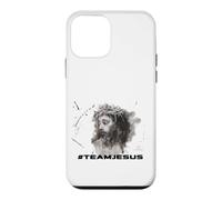 Hashtag Team Jésus Portrait Encre Coque pour iPhone 12 Mini