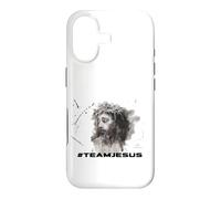 Hashtag Team Jésus Portrait Encre Coque pour iPhone 17