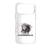 Hashtag Team Jésus Portrait Encre Coque pour iPhone 17 Pro Max