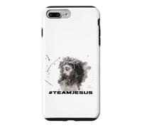 Hashtag Team Jésus Portrait Encre Coque pour iPhone 7 Plus/8 Plus