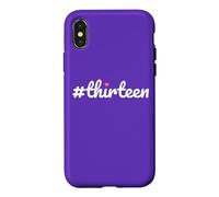 Hashtag Treize 13e Anniversaire de Design Girls Coque pour iPhone X/XS