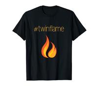 Hashtag Twin Flame (Flammes de feu) T-Shirt