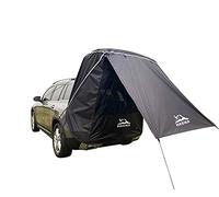 Hasika Tente de Camping pour SUV, auvent de hayon de Voiture avec Filet de Taille Moyenne à Pleine Taille, SUV, Van imperméable, 3000 mm, UPF 50+, Noir (Taille S)