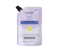 HASK Beyond Masque de récupération d'humidité au beurre de karité et extrait de banane pour cheveux ondulés, bouclés, bouclés et crépus, adoucit, hydrate, prévient les dommages, végétalien, sans