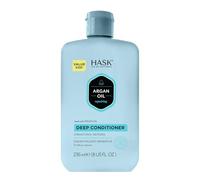 HASK Traitement revitalisant à l'huile d'argan pour tous les types de cheveux, sans danger pour la couleur, sans gluten, sans sulfate, sans paraben - 1 flacon de 236 ml