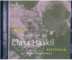 Haskil, Clara - Mozart - Concerto pour piano n°19 / Beethoven - Concerto pour piano n°3