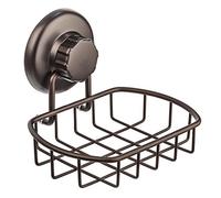 HASKO accessories - Porte-Savon à Ventouse Super Puissant en Acier Inoxydable pour Salle de Bain et Cuisine (Bronze)