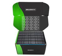 HASKYY 100x Masses D'Équilibrage 6KG Poids 4x5g + 4x10g Poids d Barre Adhésive 60g avec Décollement - pour Jantes en Acier et Jantes en Aluminium - Revêtement Plastique FE - Noir