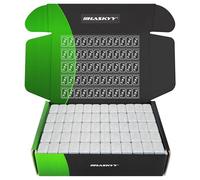 HASKYY 50 masses d'équilibrage poids autocollants en acier 50x barre adhésive avec rebord détachable 12x5g zinguées et plastifiées