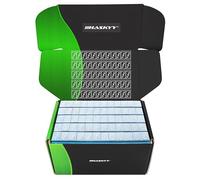 HASKYY 6 kg de masselottes adhésives 12 x 5 g galvanisées, poids d'équilibrage 100 x barrettes adhésives, masselottes d'équilibrage 60 g 12 x 5 g pour jantes en acier et en aluminium - FE-masselottes