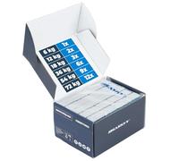 HASKYY 6 kg Klebegewichte Barre Adhésive Masses D'Équilibrage 4x5g+4x10g 100 Pièce Á 60g