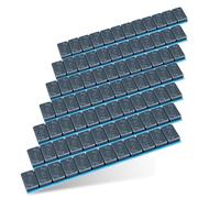 HASKYY 7 masses d'équilibrage 12x5g poids adhésifs poids en acier barres adhésives 60g sélection (Anthracite)