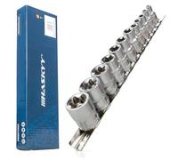 HASKYY Ensemble de douilles Torx E-Profil 1/4" (E4, E5, E6, E7, E8) & 3/8" (E10, E11, E12, E14, E16, E18, E20) Ensemble de 12 écrous Torx externes