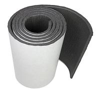 HASKYY Isolant d'automobile 1x rouleau 10mm 200×25cm - tapis d'insonorisation auto - tapis d'isolation acoustique/thermique 0,5㎡ en caoutchouc mousse