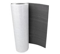 HASKYY Isolant d'automobile 1x rouleau 10mm 200×50cm - tapis d'insonorisation auto - tapis d'isolation acoustique/thermique 1㎡ en caoutchouc mousse