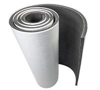 HASKYY Isolant d'automobile 1x rouleau 13mm 200×50cm - tapis d'insonorisation auto - tapis d'isolation acoustique/thermique 1㎡ en caoutchouc mousse