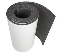 HASKYY Isolant d'automobile 1x rouleau 6mm 200×25cm - tapis d'insonorisation auto - tapis d'isolation acoustique/thermique 0,5㎡ en caoutchouc mousse