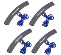HASKYY Jeu de 4 Protections de Bords de Jantes Set Protection de Jantes