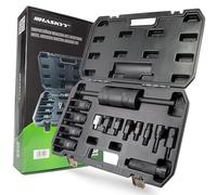 HASKYY Kit d'extracteurs d'injecteurs 14 pièces Kit d'extracteurs d'injecteurs Diesel - Compatible avec de Nombreux modèles différents