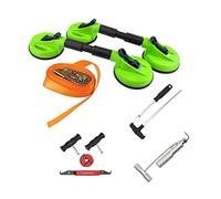 HASKYY Kit d'outils de démontage professionnel pour vitres de voiture avec ventouse, lève-vitre et sangle de serrage pour soulever le pare-brise, montage