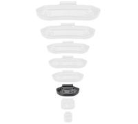 HASKYY Masses d'équilibrage Poids 25 x 15g pour Jantes en Acier Noir Kit d'équilibrage