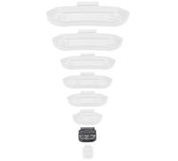 HASKYY Masses d'équilibrage Poids 50 x 10g pour Jantes en Acier Noir Kit d'équilibrage