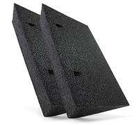 HASKYY Rampe d’accès en Caoutchouc Noir - Largeur : 50-100 cm - Hauteur : 45-70 - 110 mm - Cale en Caoutchouc pour Fauteuil Roulant, seuil de Porte, Voiture