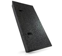 HASKYY Rampe de Bordure en Caoutchouc Noir 500x250x70 mm (LxHxP) - Accès, Seuil, Fauteuil Roulant, Voiture, Antidérapant