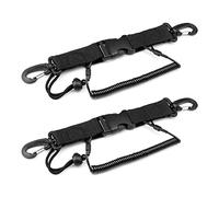 HASLED 2 Pièces Plongée sous Marine Sangle Longe, Lanière Ressort de Caméra avec Clips Et Boucle À Déclenchement Rapide, Équipement de Plongée pour Eviter la Perte de Caméra, pour Hommes et Femmes