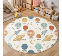 HASLEFND Dessins animés thérapeutiques Tapis Rond pour Enfant