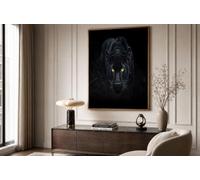HASLEFND Portraits d'animaux Tableau Décoration Murale Salon 50 x 70 cm