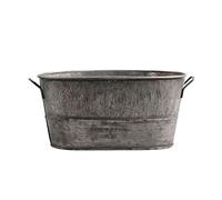 HASMI Pots de Fleurs Zinc Metal Flowerpot Garden Planter de Jardin Plante Flower Pot Conteneur Accueil Partie d'intérieur Décoration de Jardin extérieure Pots Plantes