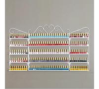 HASMI Support de Vernis à Ongles, Porte-Vernis à Ongles en Fer, Présentoir de Stockage de Bouteille de Vernis à Ongles Simple, pour Salon de Manucure/Magasin de Détail